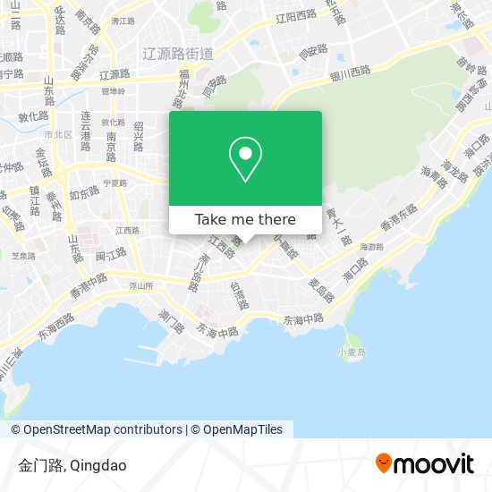 金门路 map