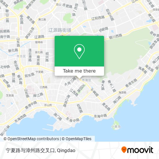 宁夏路与漳州路交叉口 map