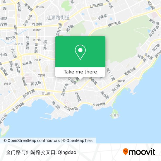 金门路与仙游路交叉口 map