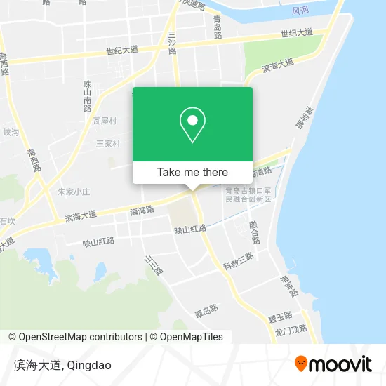 滨海大道 map