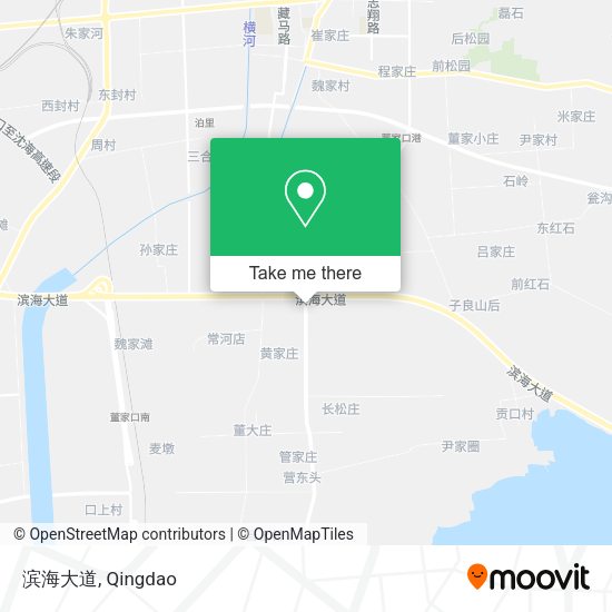 滨海大道 map