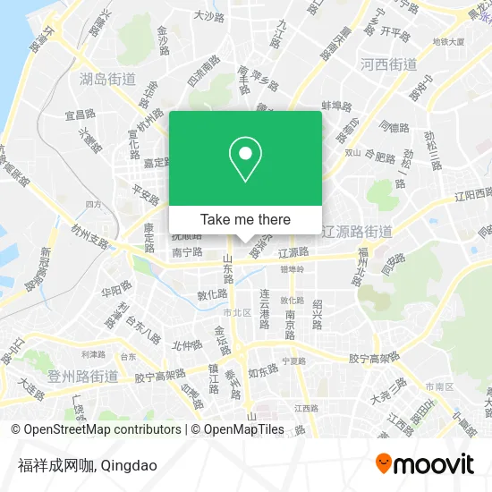 福祥成网咖 map