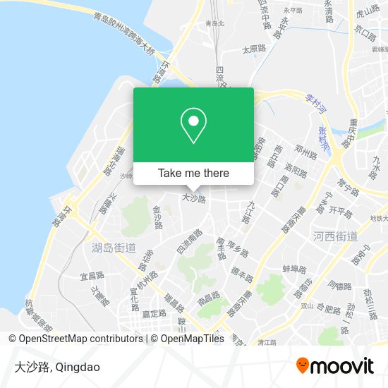 大沙路 map