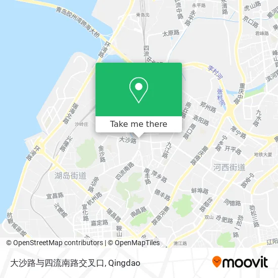 大沙路与四流南路交叉口 map