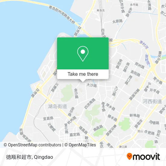 德顺和超市 map