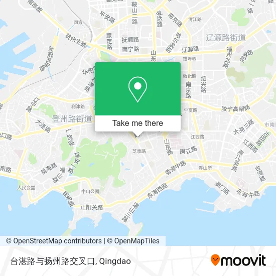 台湛路与扬州路交叉口 map