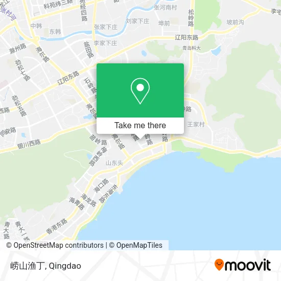 崂山渔丁 map