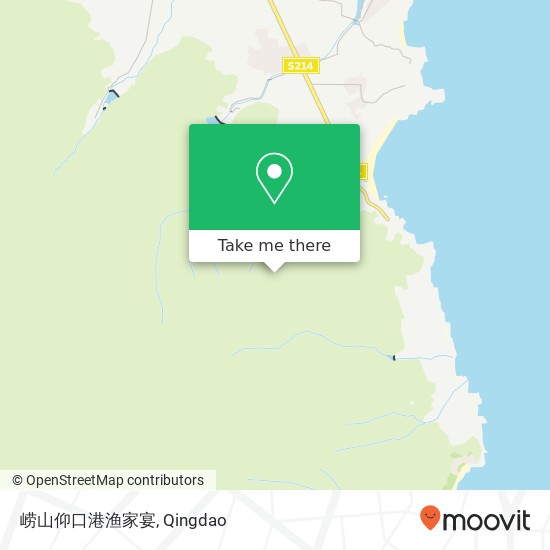 崂山仰口港渔家宴 map