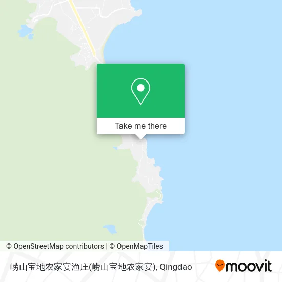 崂山宝地农家宴渔庄 map
