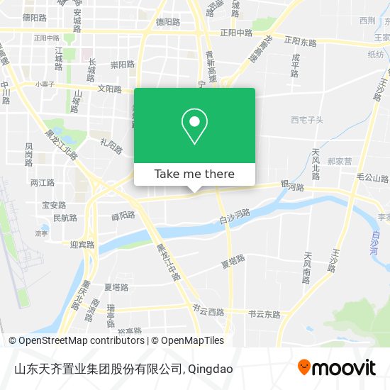 山东天齐置业集团股份有限公司 map