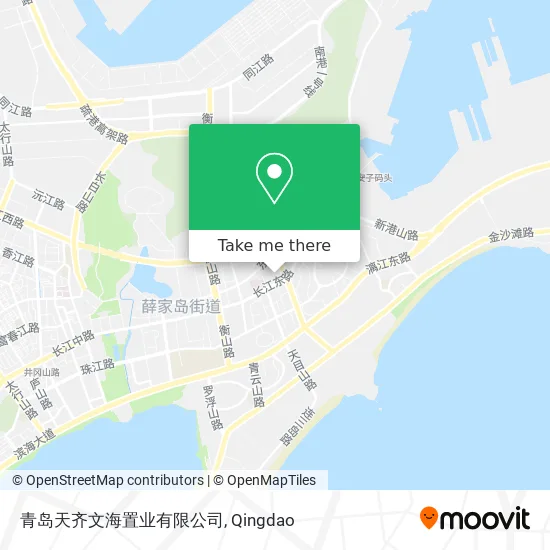青岛天齐文海置业有限公司 map