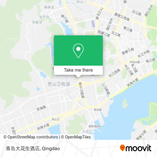 青岛大花生酒店 map