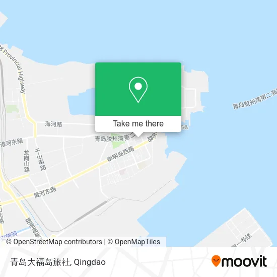 青岛大福岛旅社 map
