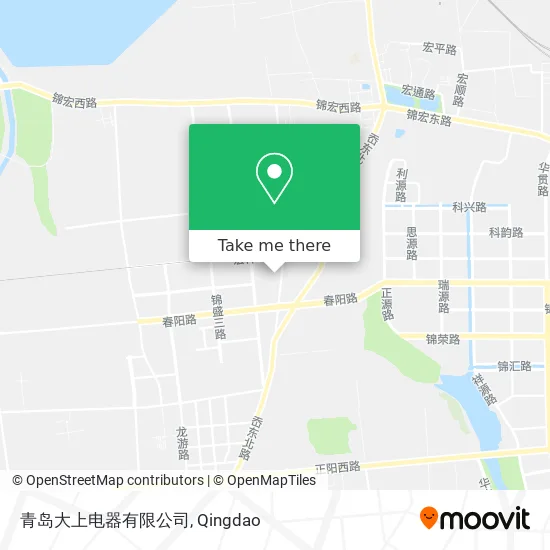 青岛大上电器有限公司 map