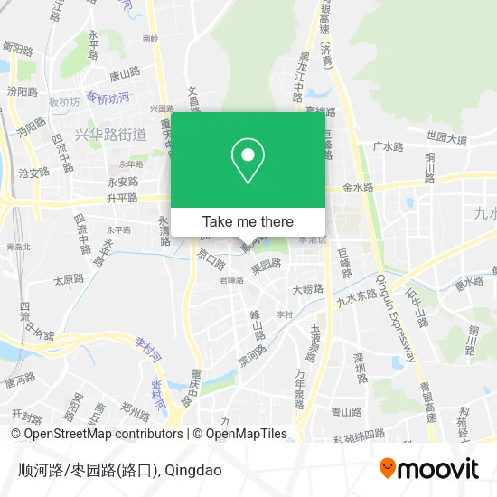 顺河路/枣园路(路口) map