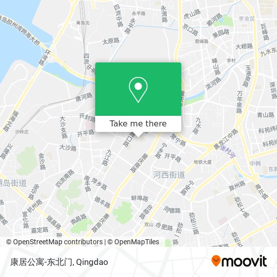 康居公寓-东北门 map