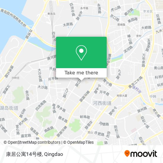 康居公寓14号楼 map