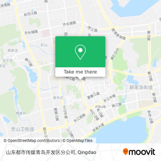 山东都市传媒青岛开发区分公司 map