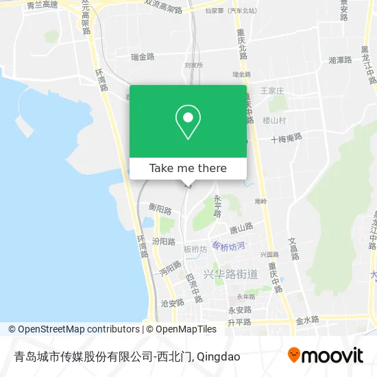 青岛城市传媒股份有限公司-西北门 map