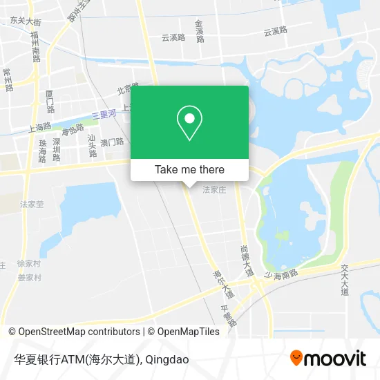 华夏银行ATM(海尔大道) map
