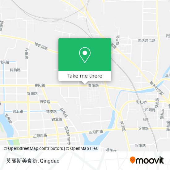 莫丽斯美食街 map