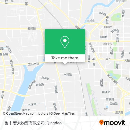 鲁中宏大物资有限公司 map