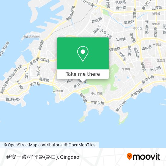 延安一路/牟平路(路口) map