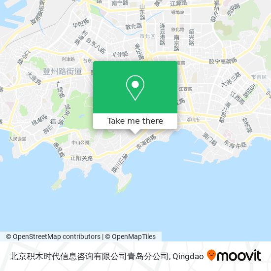 北京积木时代信息咨询有限公司青岛分公司 map