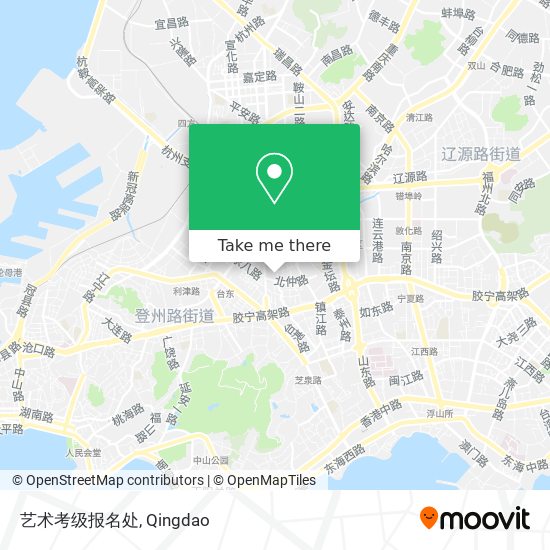 艺术考级报名处 map