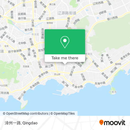 漳州一路 map