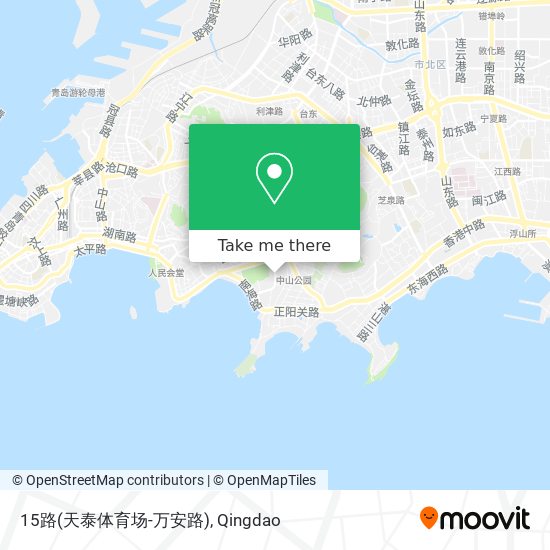 15路(天泰体育场-万安路) map