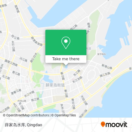 薛家岛水库 map