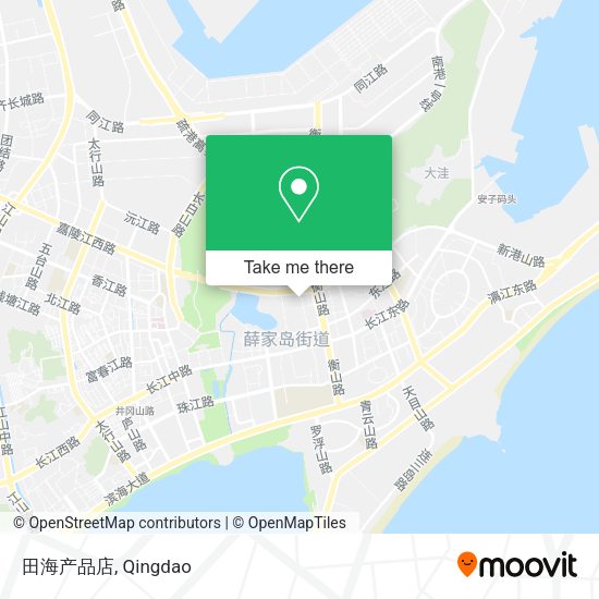 田海产品店 map