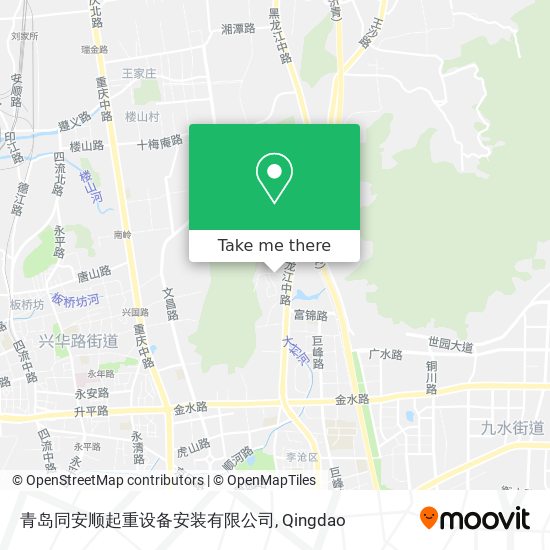 青岛同安顺起重设备安装有限公司 map