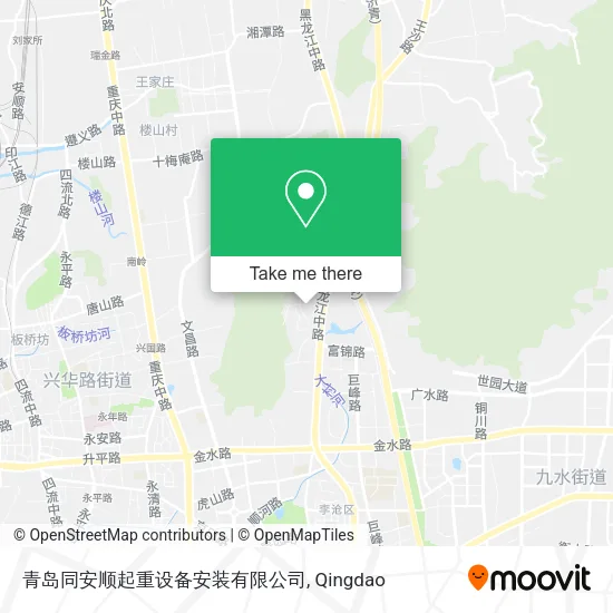 青岛同安顺起重设备安装有限公司 map