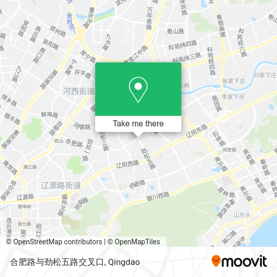 合肥路与劲松五路交叉口 map