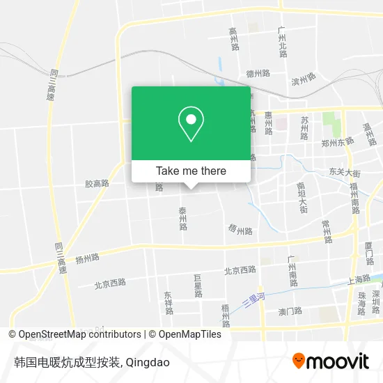 韩国电暖炕成型按装 map