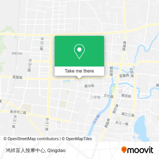 鸿祥盲人按摩中心 map