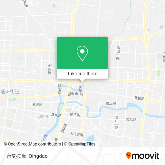 康复按摩 map