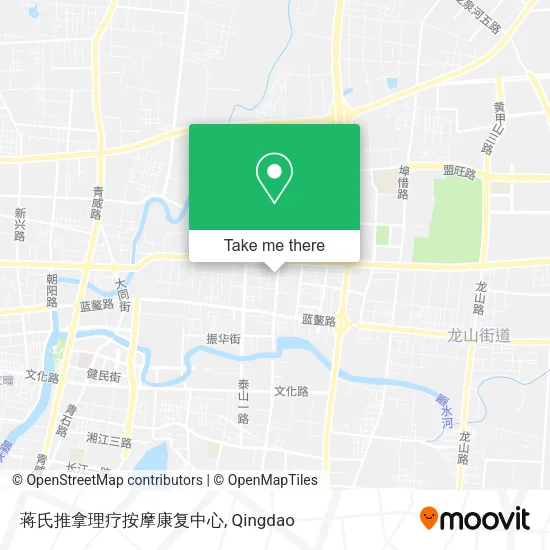 蒋氏推拿理疗按摩康复中心 map