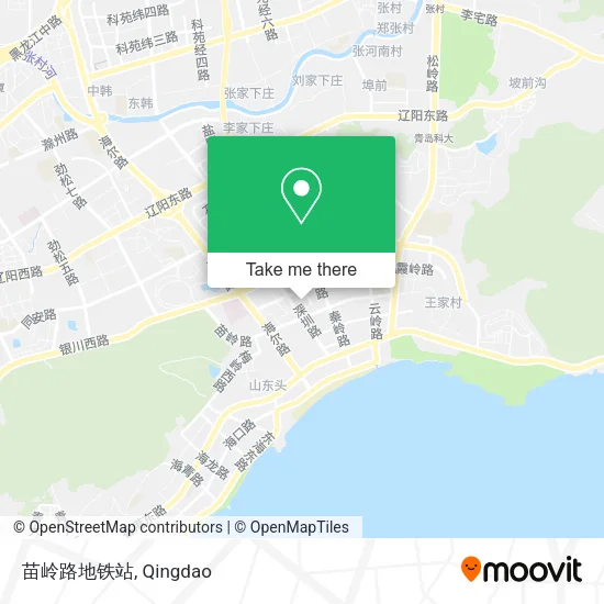 苗岭路地铁站 map