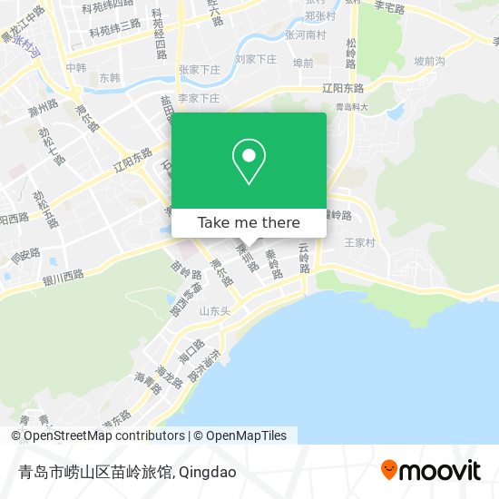 青岛市崂山区苗岭旅馆 map