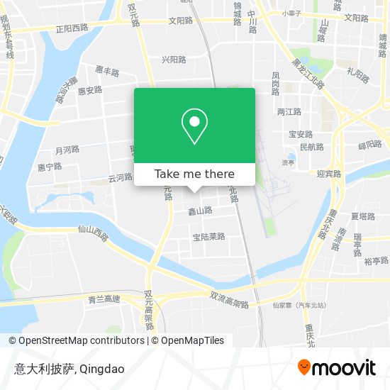 意大利披萨 map