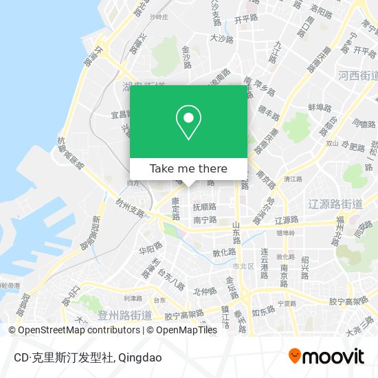 CD·克里斯汀发型社 map