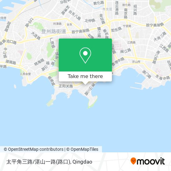 太平角三路/湛山一路(路口) map