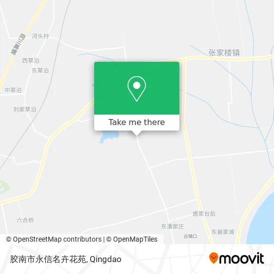 胶南市永信名卉花苑 map