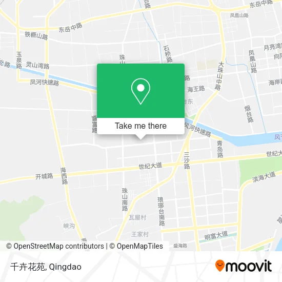 千卉花苑 map