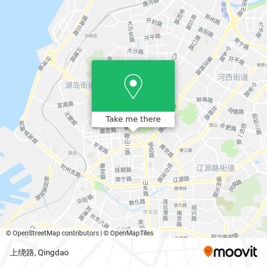 上绕路 map
