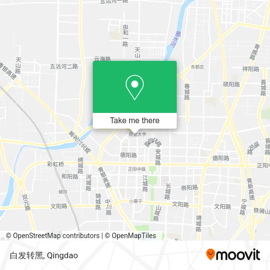 白发转黑 map