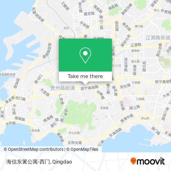 海信东篱公寓-西门 map